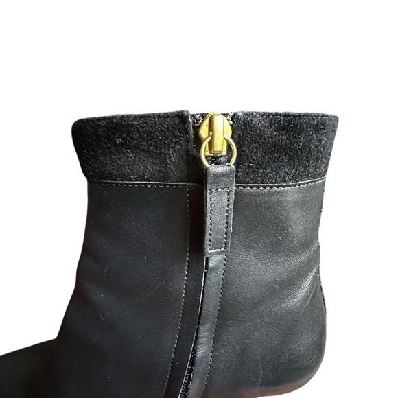 Pied De Biche Paris Black Leather Boots 39 /US 8 - Picture 4 of 12